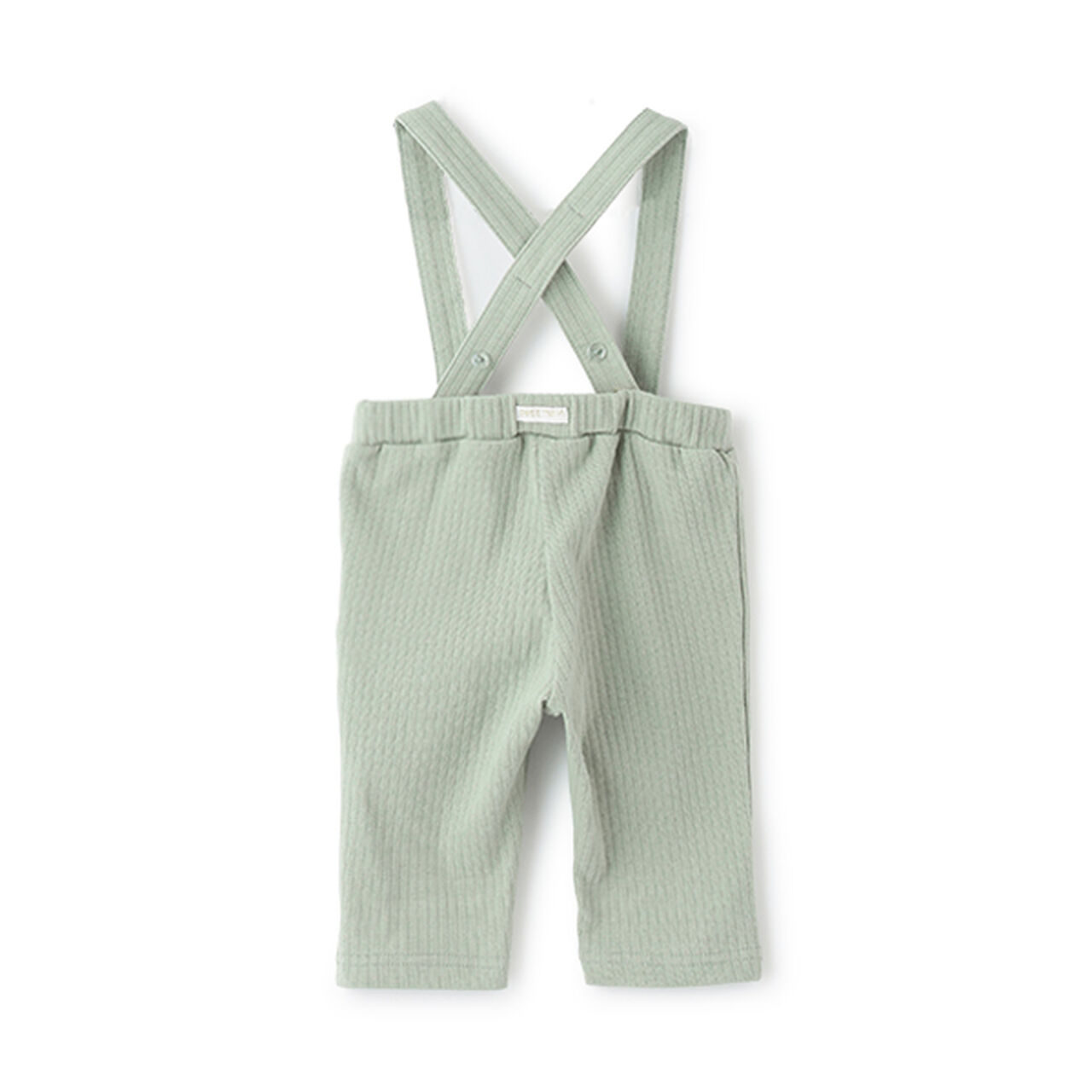 Pants with Suspenders,Light khaki, large image number 1