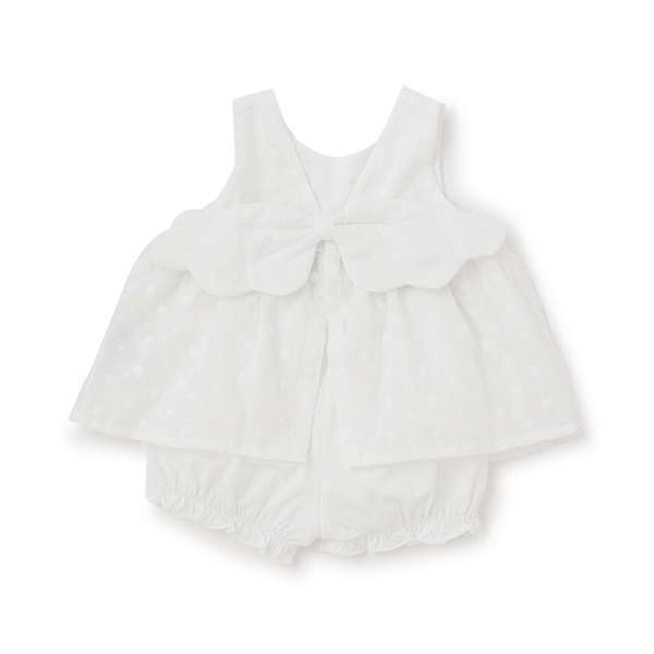 Angel Vest + Bloomers Candy Wrapping,Off white, large image number 1
