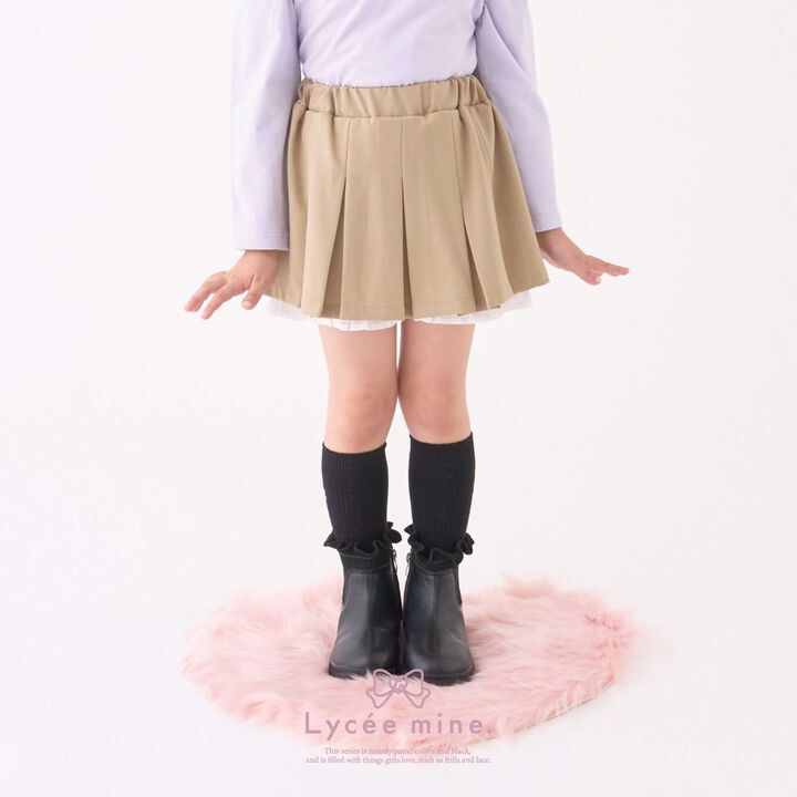 [Lycee Mine Ballet Series] Pleated Skirt (Inner Shorts Included),, medium
