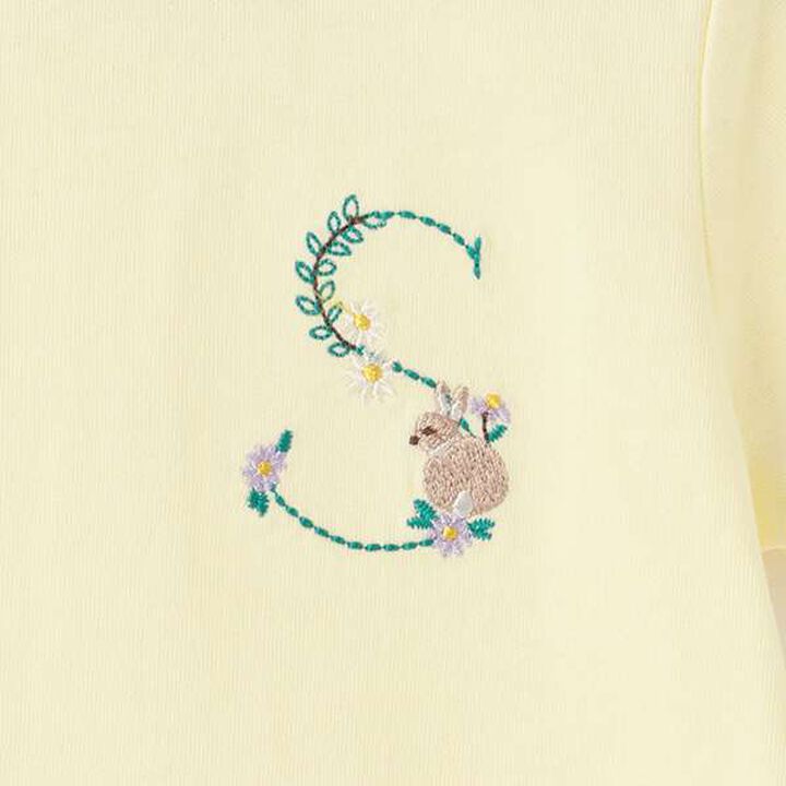 [Affordable] Alphabet T-Shirt,Black, medium image number 12