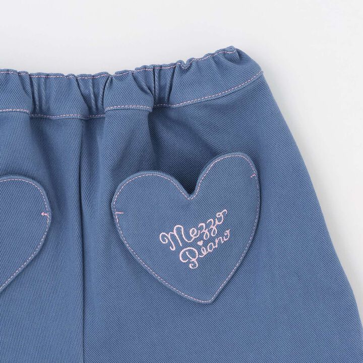 Rabbit Embroidered Shorts,Pearl white, medium image number 7