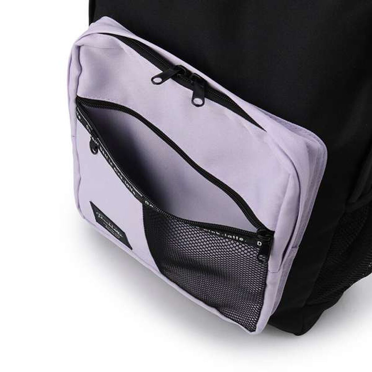 [Approx. 23L] Bi-Color Mesh Backpack,White, large image number 19