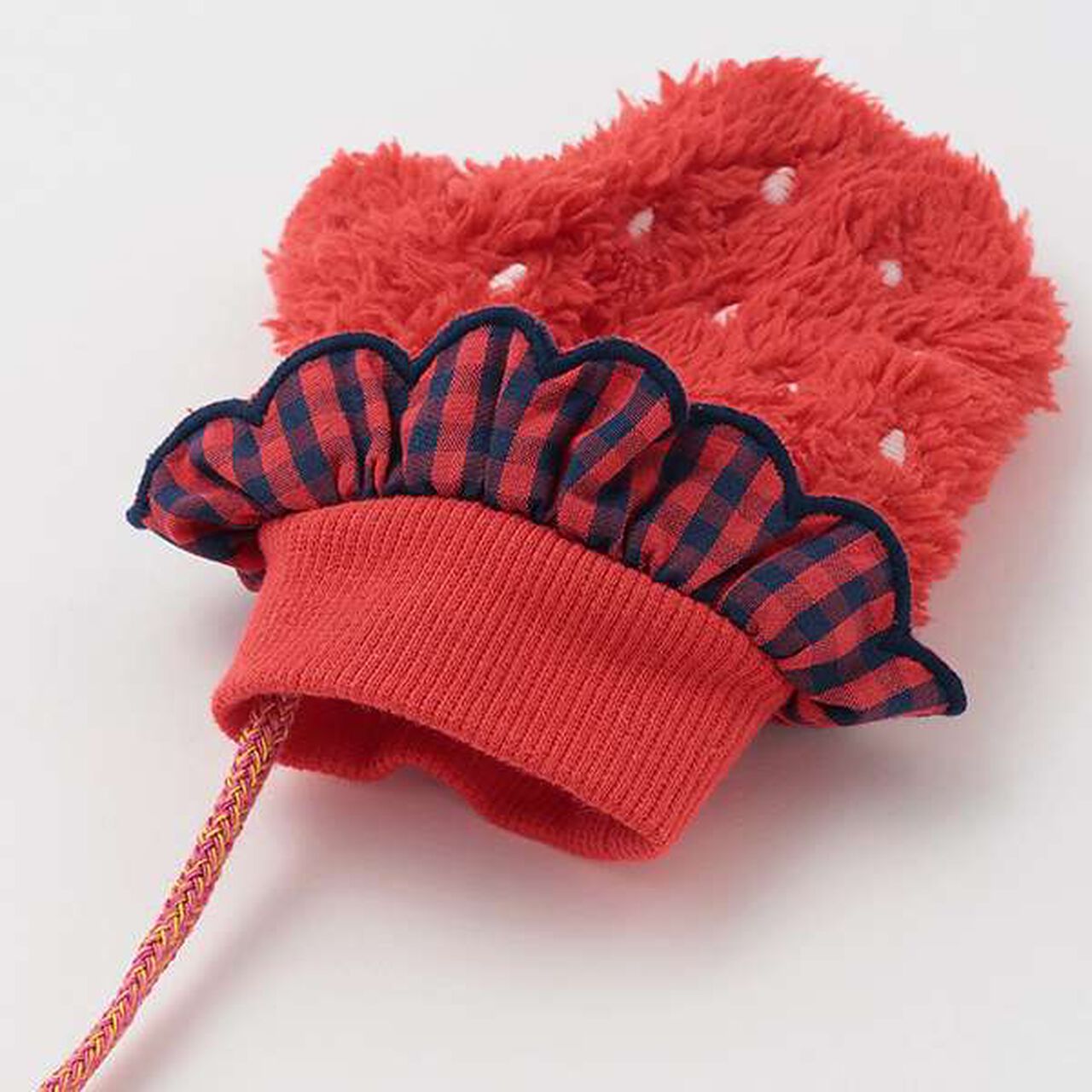 Strawberry Mittens,Red, large image number 2