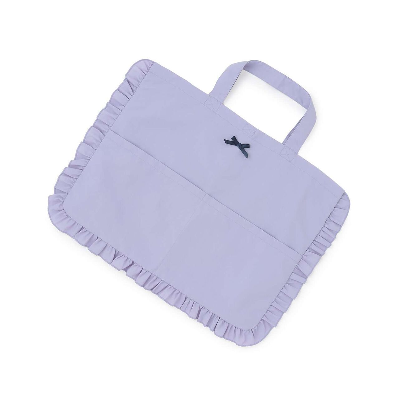 [School-Ready] [Water-Repellent, Anti-Stain, Durable, UV] Frill Lesson Bag with Ribbon,Lavender, large image number 5