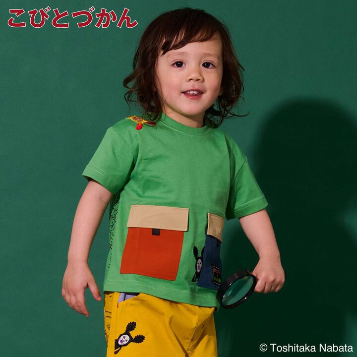 [Kobito Zukan] Pocket Short Sleeve T-Shirt,, medium