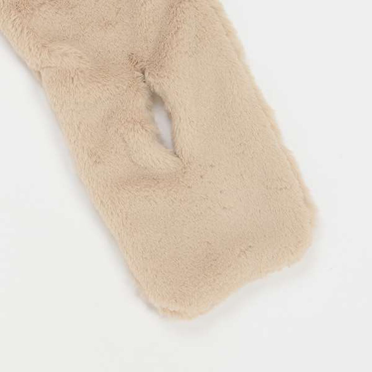 Bear Ear Hooded Scarf,Light beige, large image number 7