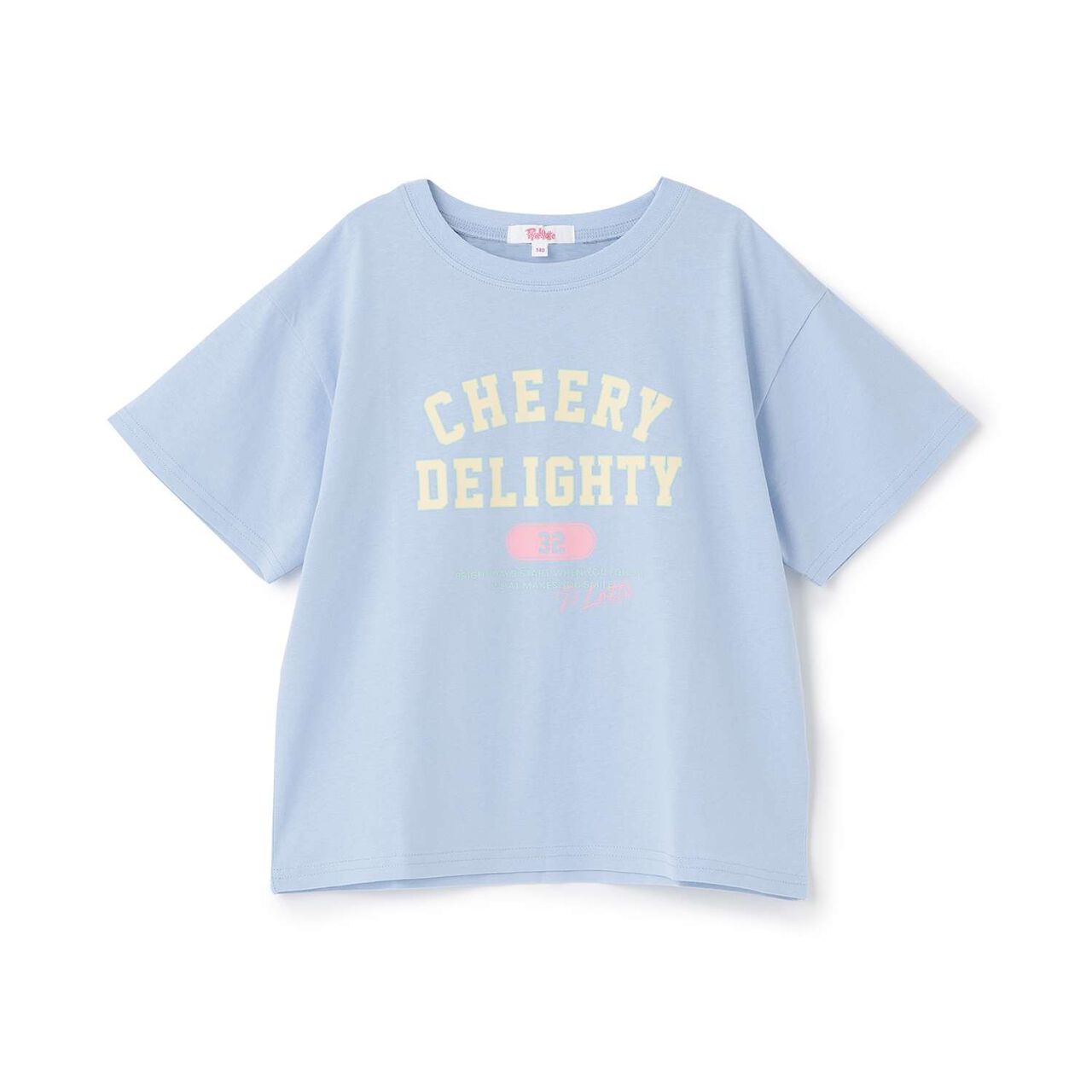 [Daily Price] 100% Cotton College Print Short Sleeve T-Shirt,Off white, large image number 23