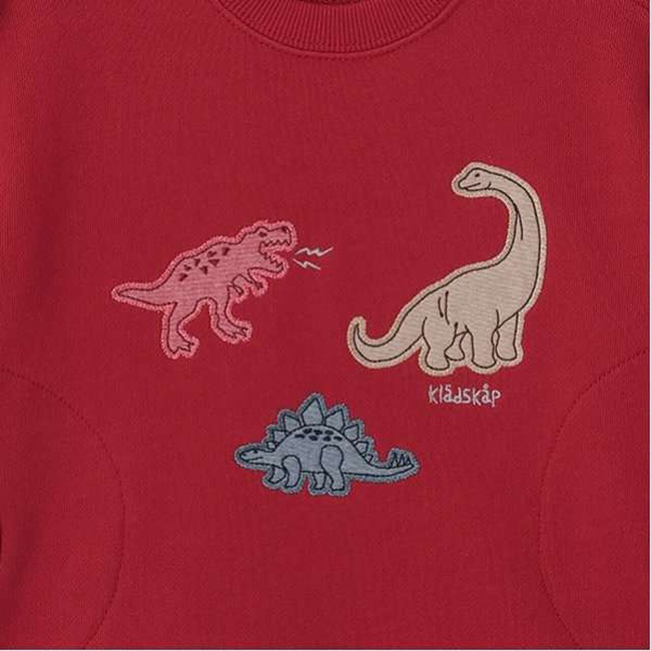 Dinosaur Appliqu&eacute; Side Pocket Sweatshirt,Milky white, large image number 7
