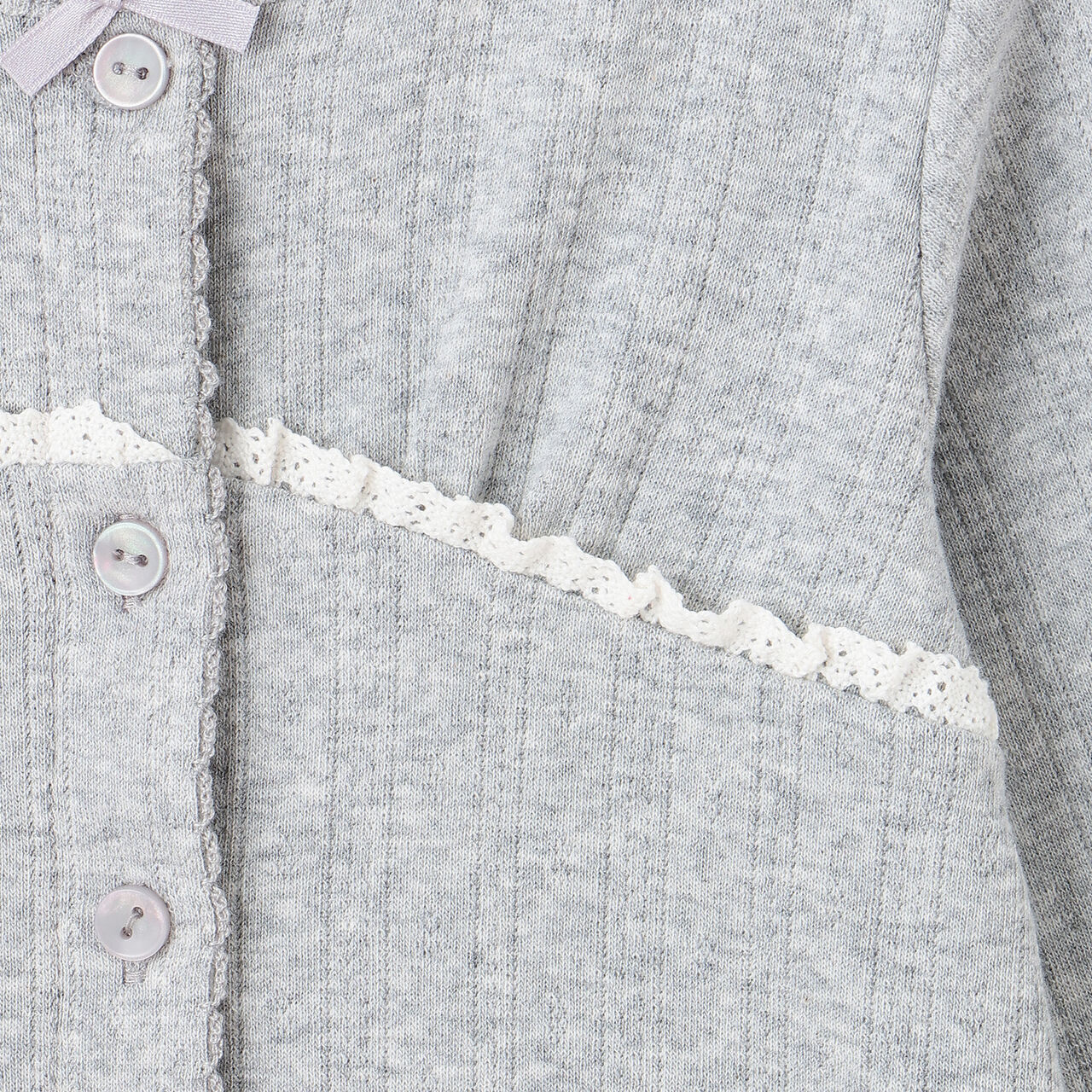 Link UV Needle-Punched Cut Cardigan,Multi color, large image number 20