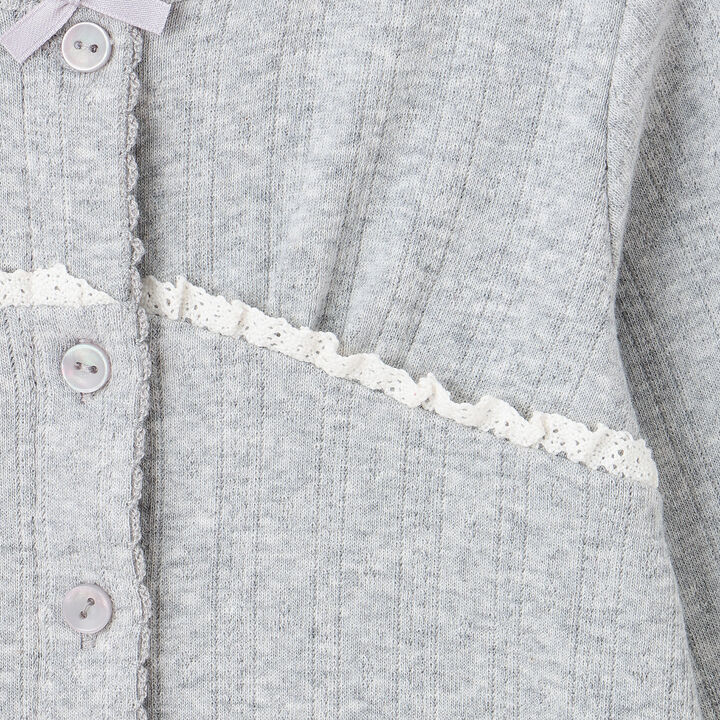 Link UV Needle-Punched Cut Cardigan,Multi color, medium image number 20