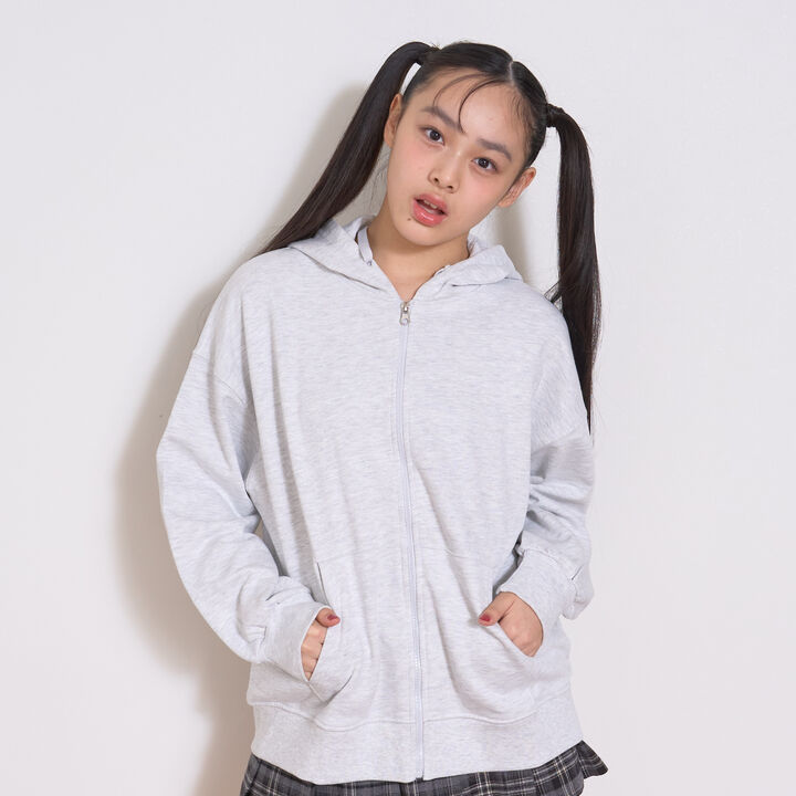 Wool Lined 100% Cotton Zip Parka,Green, medium image number 2