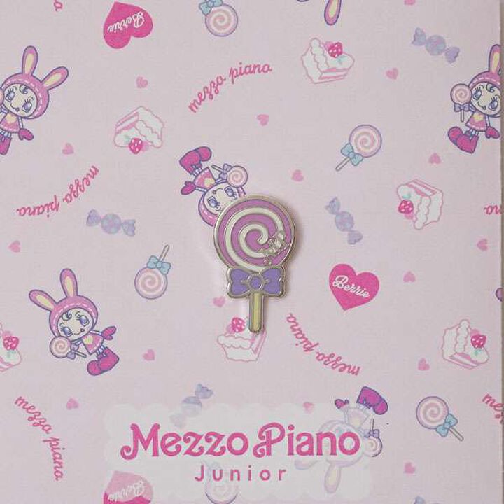 Berie-chan Cap (with Pin Badge),Black, medium image number 4