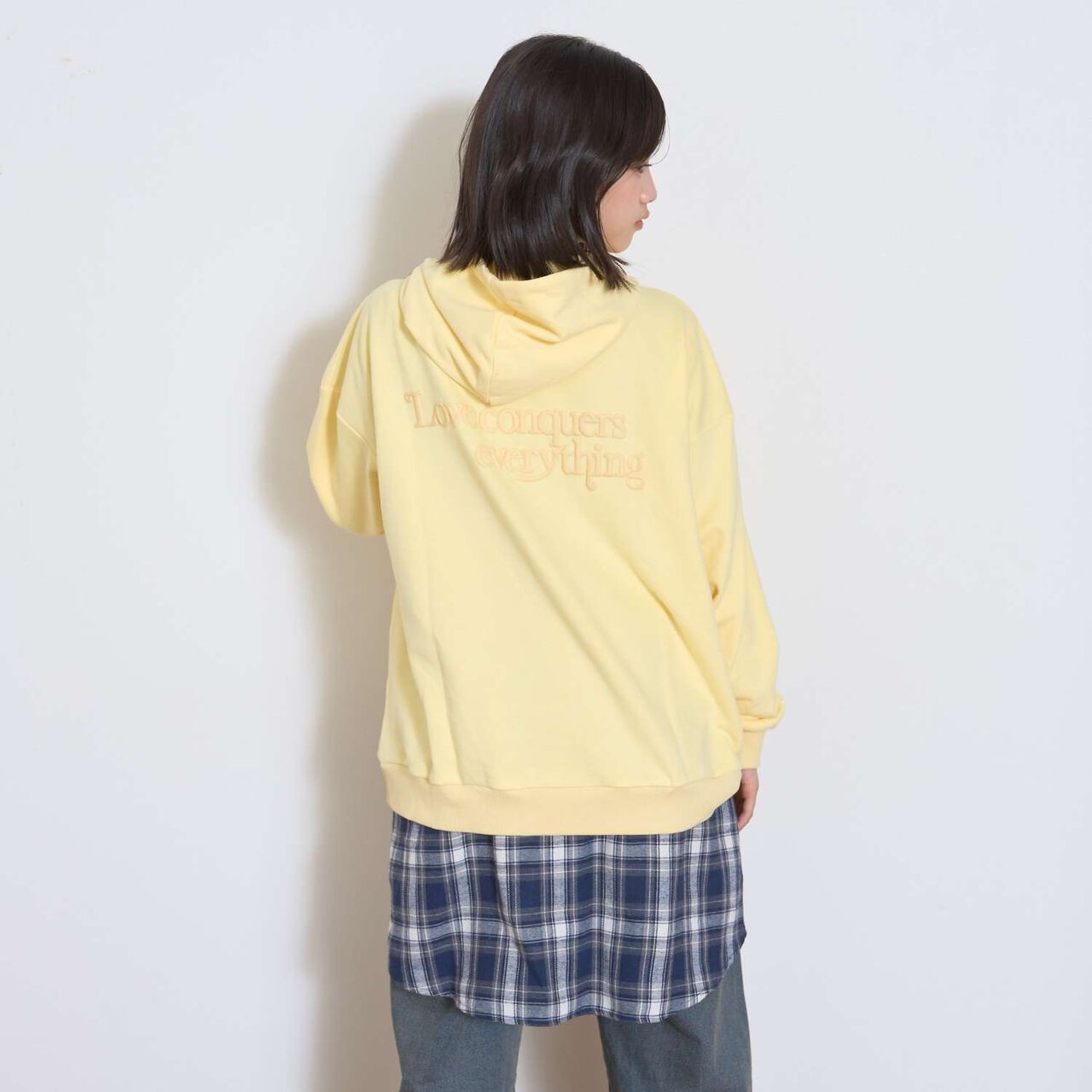 [Seconds Cute Top] [LTXC] Logo Foam Parka,Yellow, large image number 6