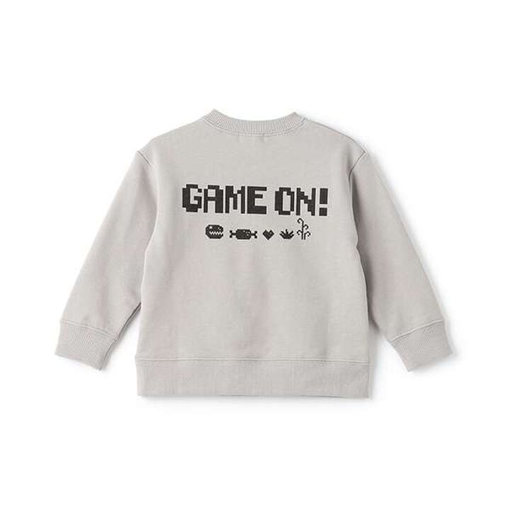 Dinosaur Game Sweatshirt,Gray, medium image number 1