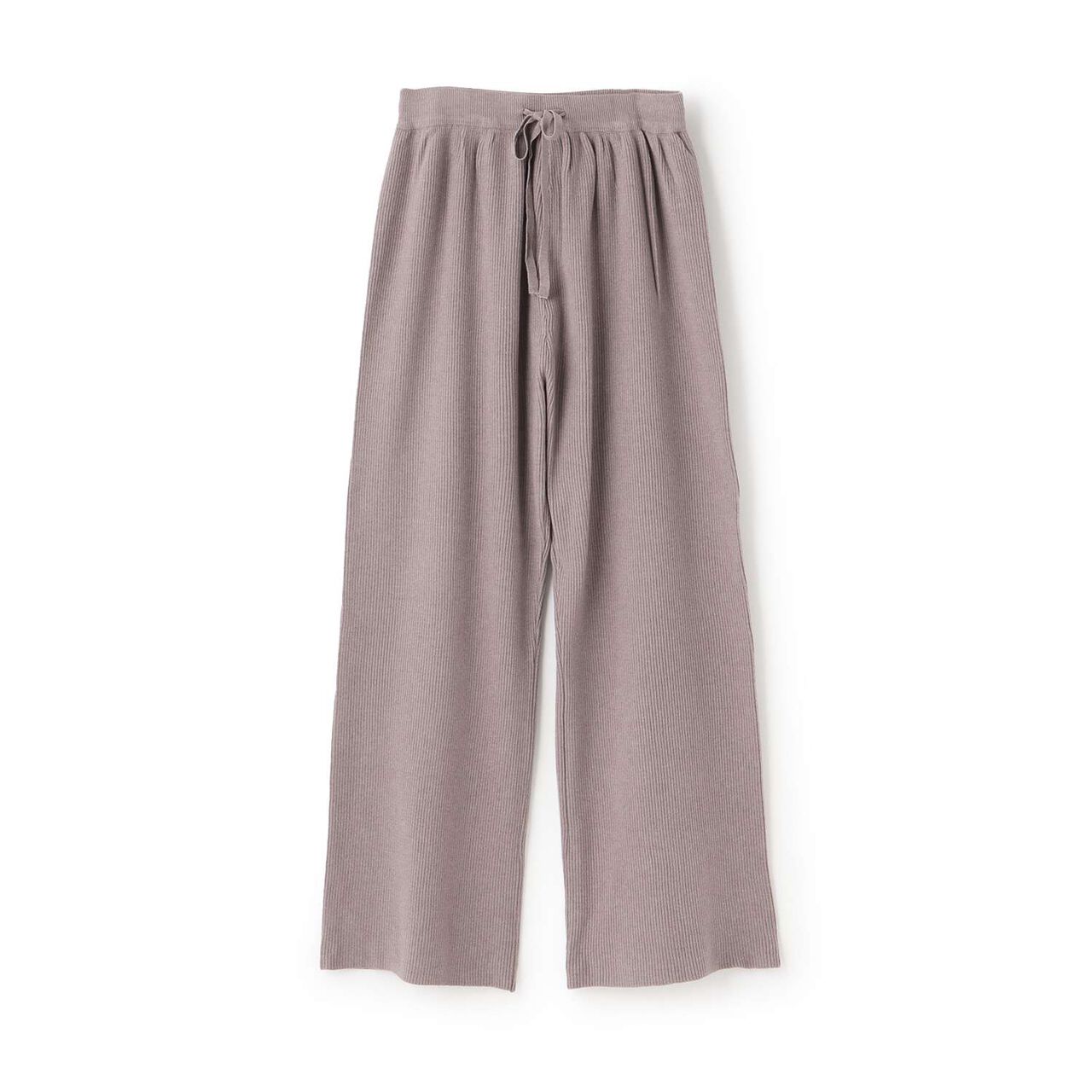 [Matching/Fluffy and Soft] Knit Pants,Mocha tea, large image number 0