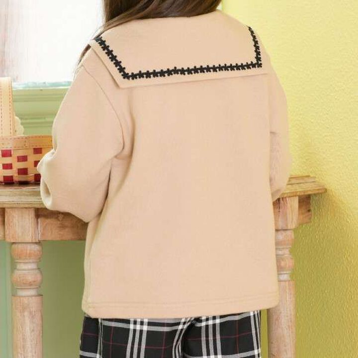 KP Sailor Collar Sweatshirt (100-160),Navy, medium image number 12