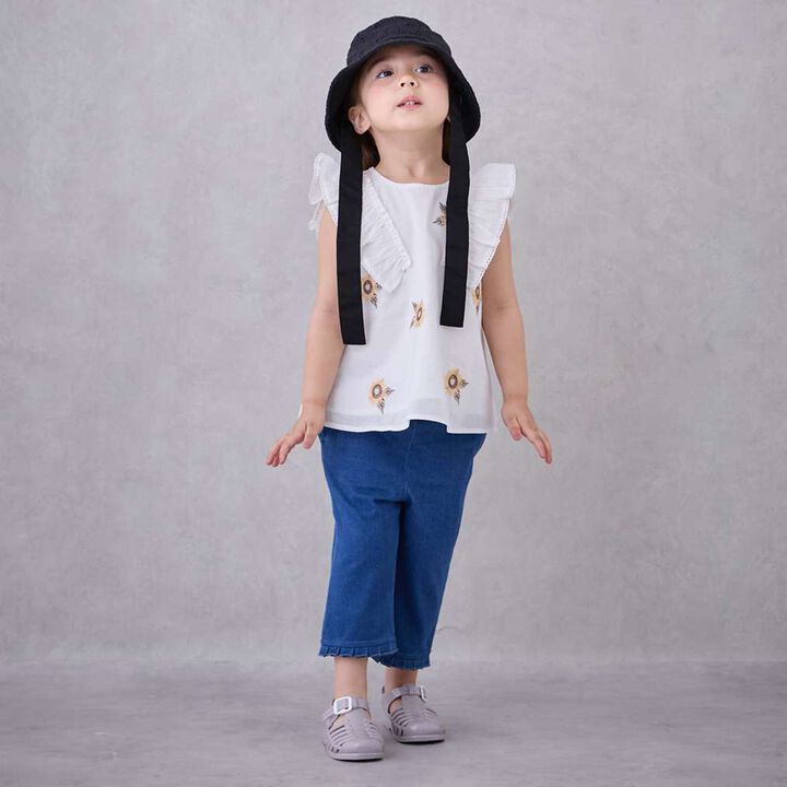 Lace Bucket Hat,Off white, medium image number 4