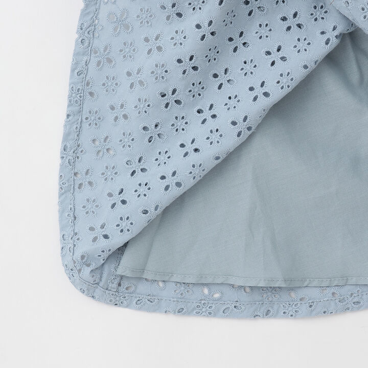 [Link] Lace Puff Sleeve Tunic,Turquoise, medium image number 20