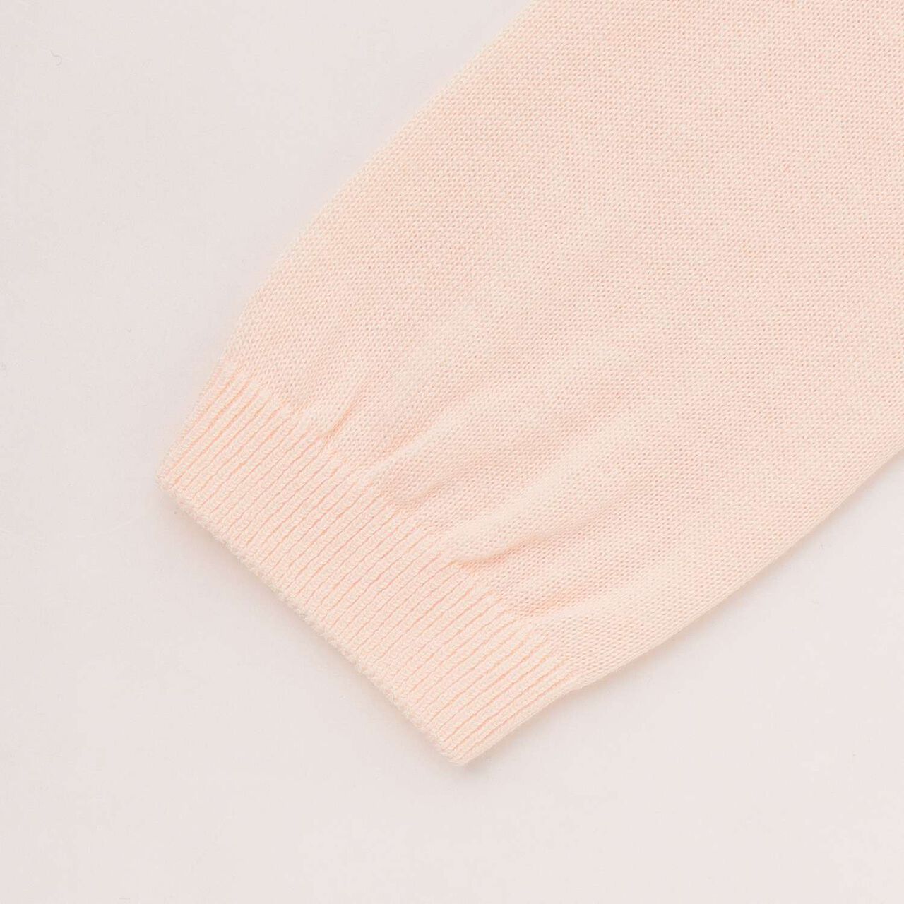 Ribbon Intarsia Cardigan,Pink, large image number 3