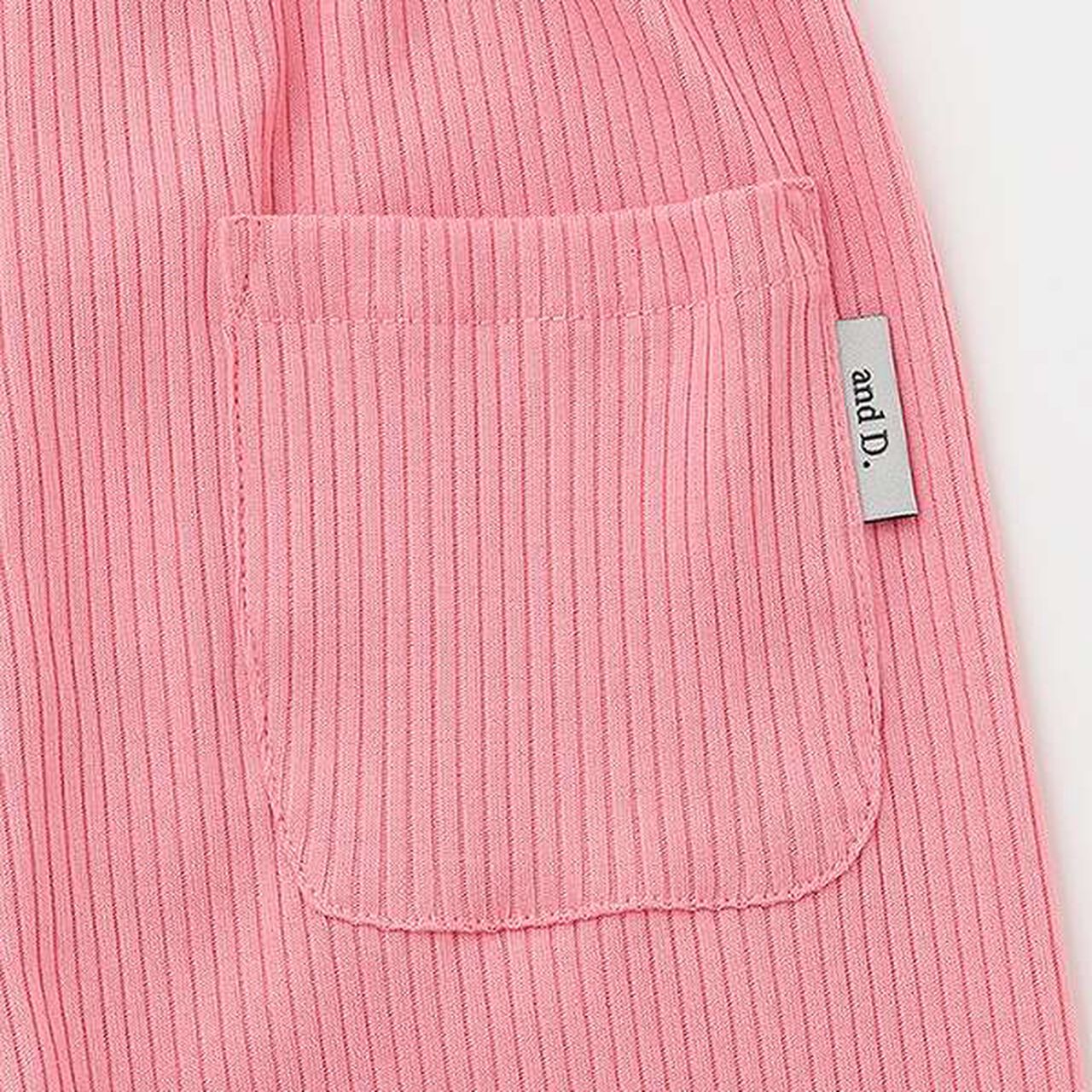 [365D.] Anti-Stain Solid Ribbed 7/8 Leggings,Top gray, large image number 8