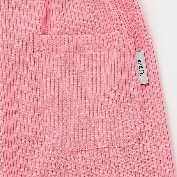 [365D.] Anti-Stain Solid Ribbed 7/8 Leggings,Top gray, medium image number 8