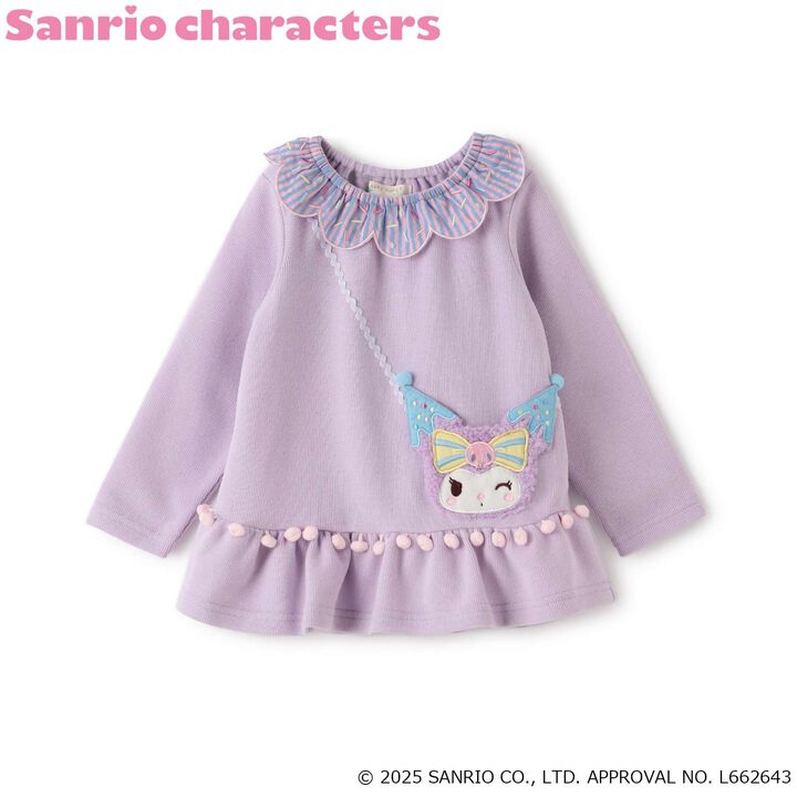 My Melody / Kuromi Small Shoulder Bag Tunic,Pink, medium image number 10