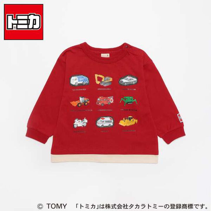 TOMICA Collection Long Sleeve T-Shirt,Navy, medium image number 14