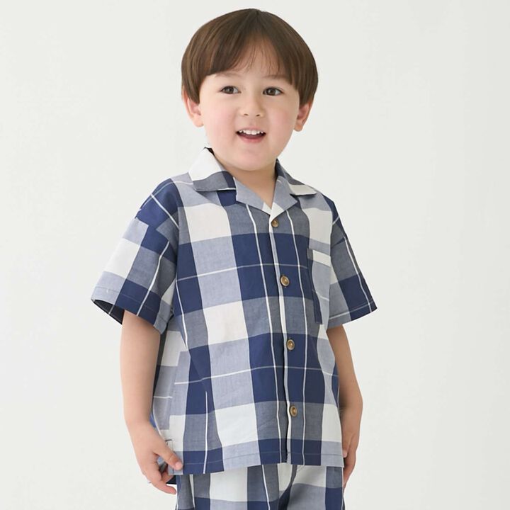 Link Assorted Pattern Open-Collar Short-Sleeve Shirt,, medium