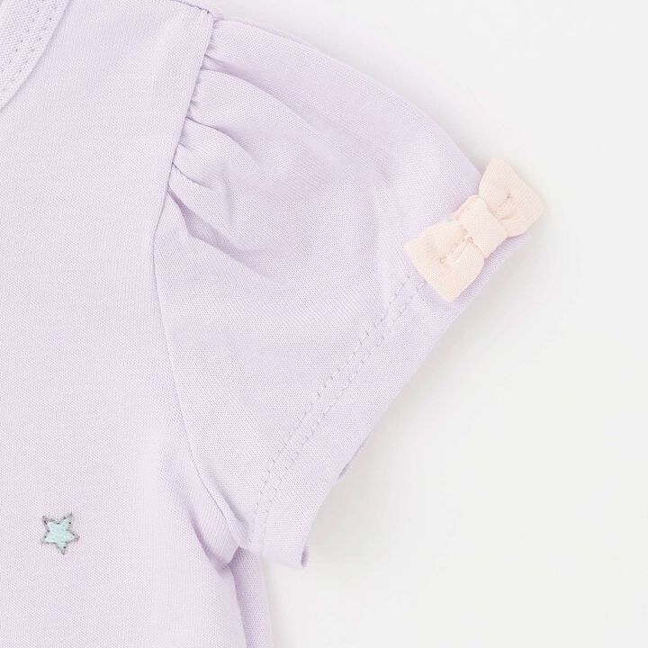Mimi-chan Appliqu&eacute; Embroidery Shortall,Pink, medium image number 3