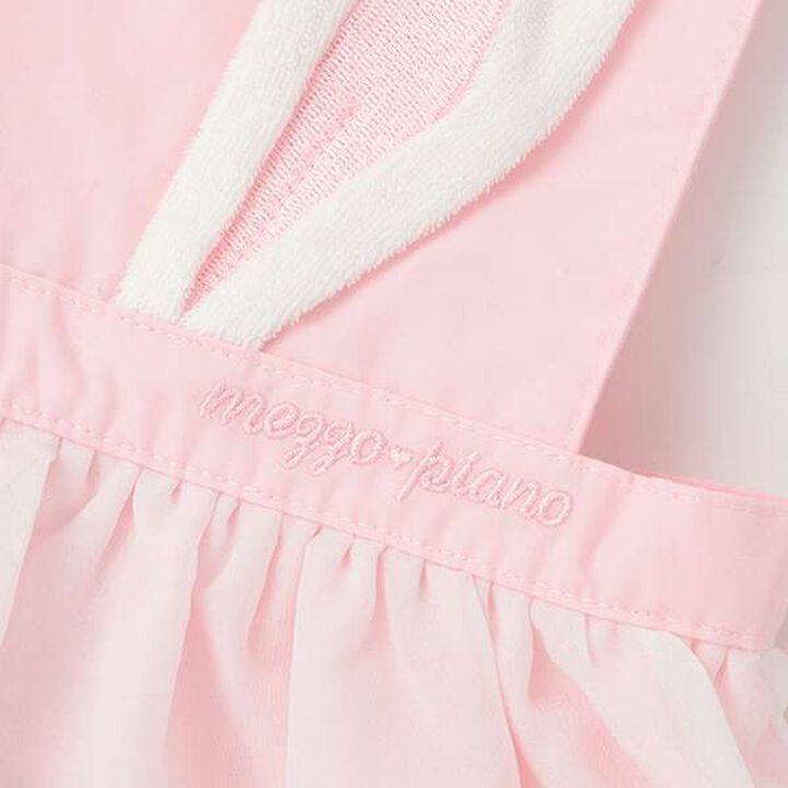 Original Box Bunny Ear Apron & Headband Set,Light pink, medium image number 5