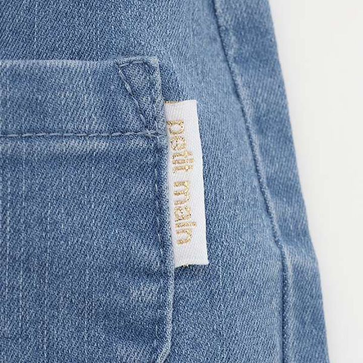 Denim Overalls,Ivory, medium image number 6