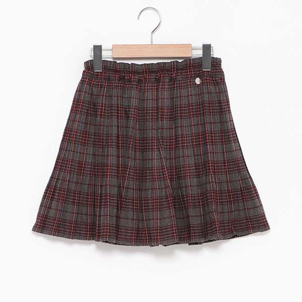 Easy Pleated Skirt-Pants,Beige, large image number 9