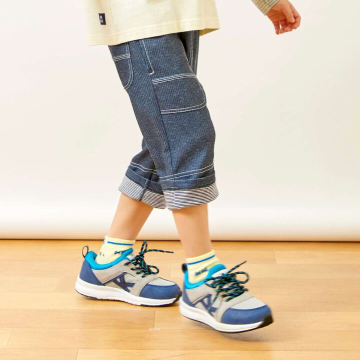 Dry Mesh Denim Print Pants,Blue, medium image number 15