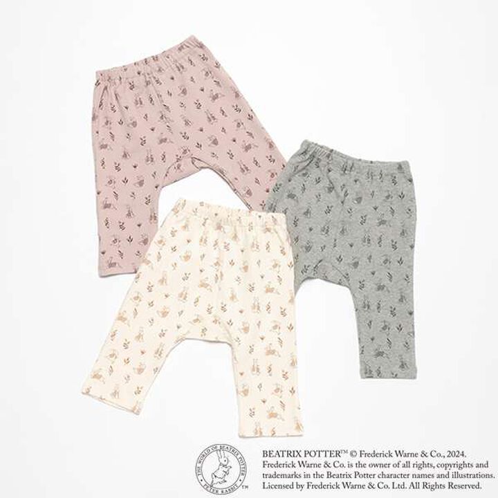 Peter Rabbit Print Leggings,Top gray, medium image number 5