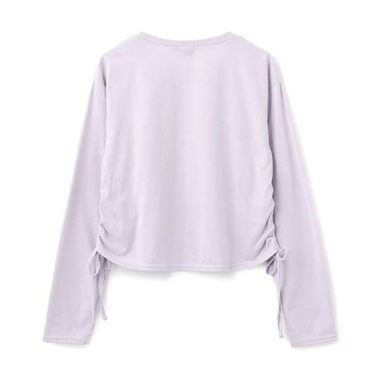 LTXC - Side Drawstring Long T-Shirt,Black, large image number 5