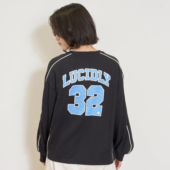 [7 Days] Game Sweatshirt,Moss green, medium image number 3