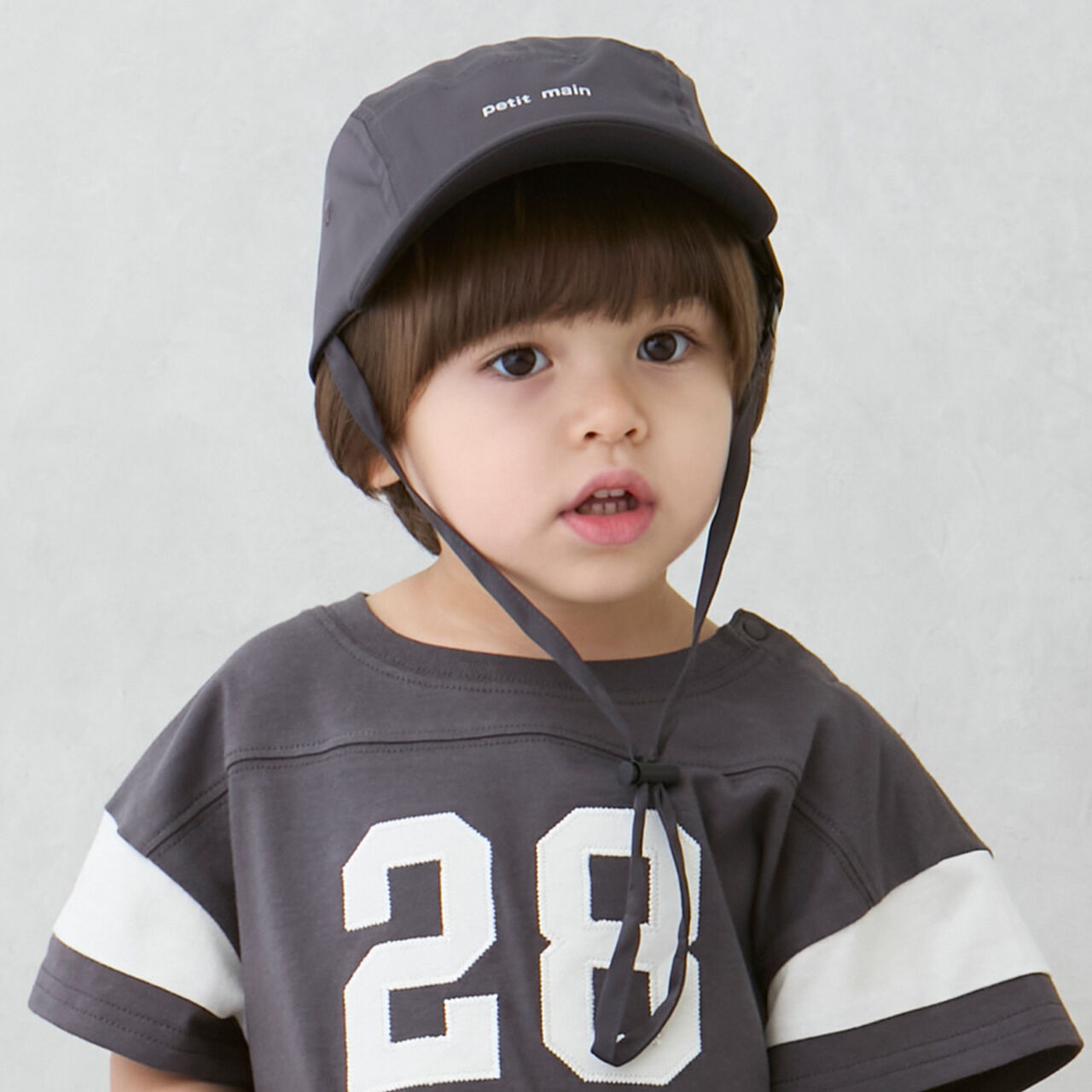 Water-Repellent Sunshade Jet Cap,Charcoal gray, large image number 0