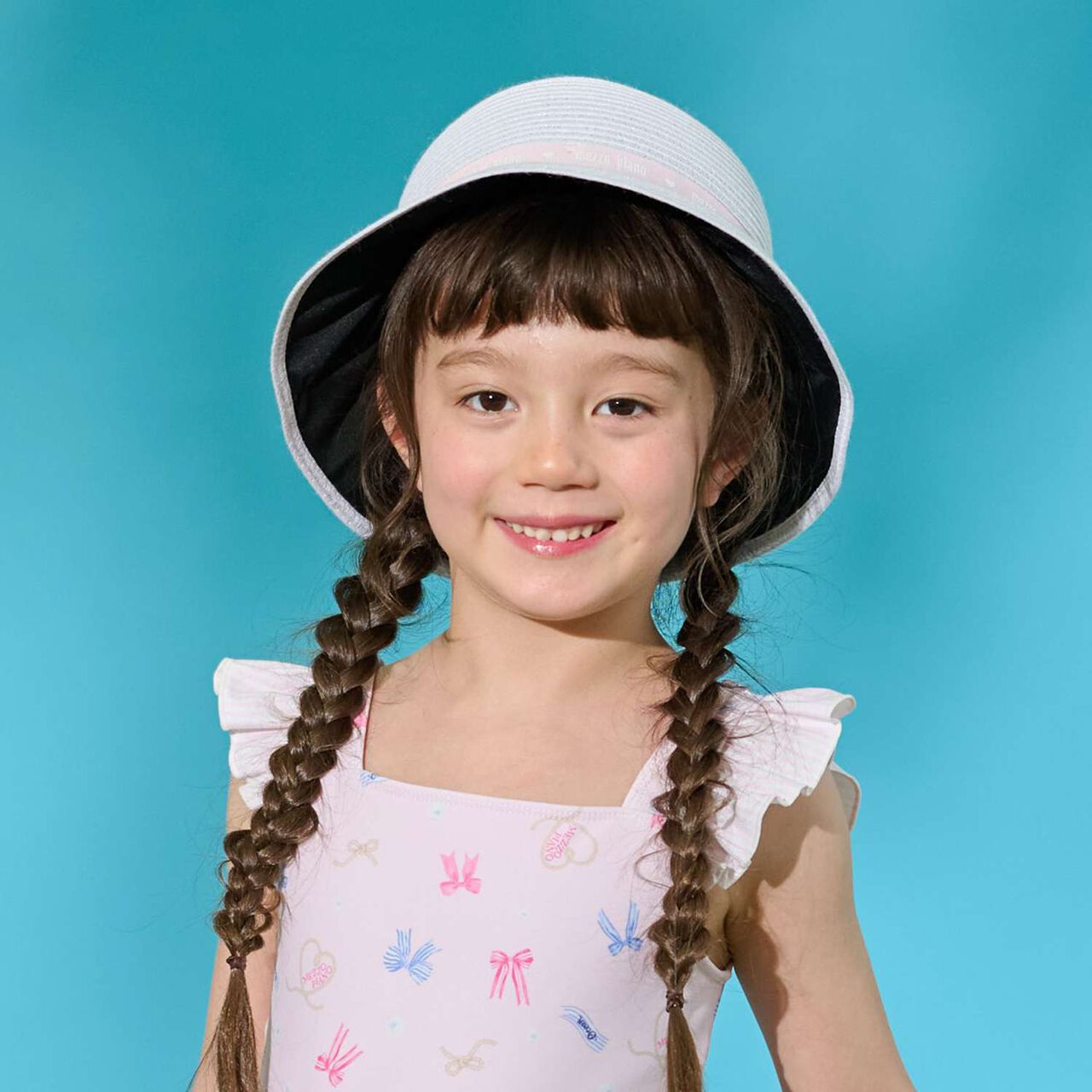 Light Blocking, Heat Shielding & Washable Foldable Braid Hat,White, large image number 10