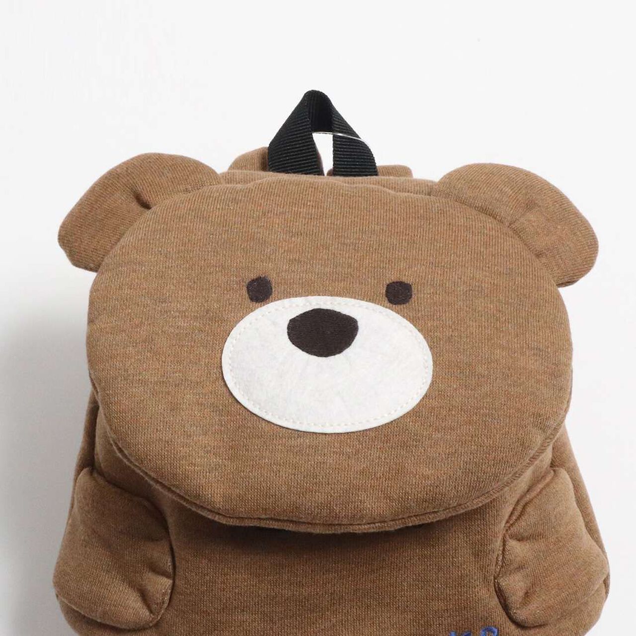 KP Deco Bear Motif Backpack,Smoke white, large image number 1