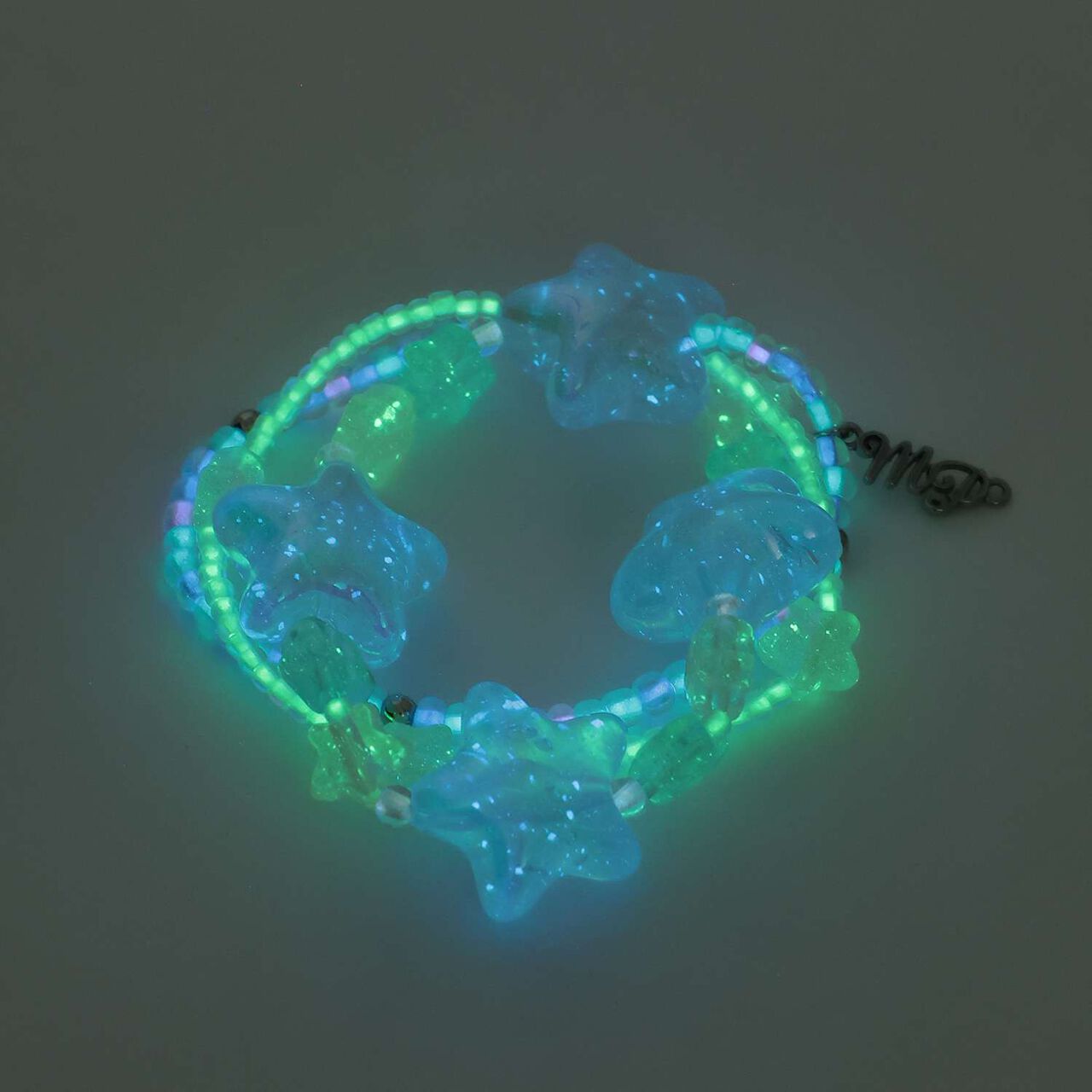 Glow-in-the-Dark Bead Bracelet,Multi color, large image number 6
