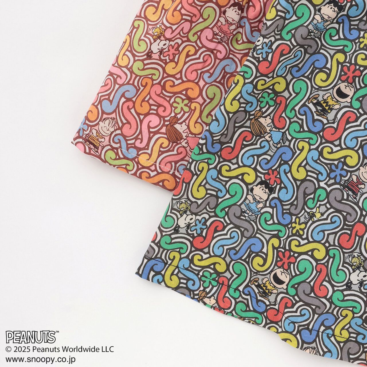 [PEANUTS] Denim Panel Jumper Skirt,Black, large image number 6