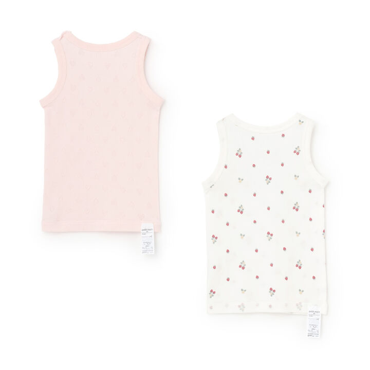 [Weak Acidity] Girls' Tank Undergarments 2P,Light pink, medium image number 1