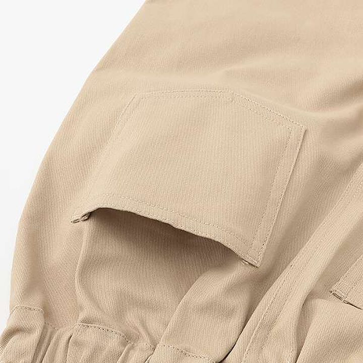 Decorative Ribbon Side Slit Stretch Pants,Ivory, medium image number 11