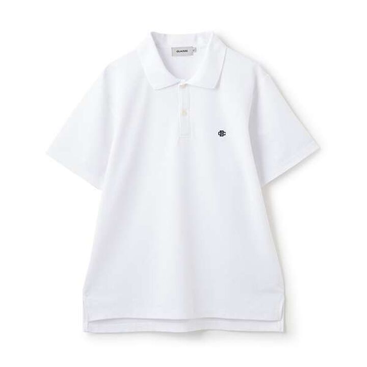 [Quick-Dry] Polo Shirt with Embroidery Detail,White, medium image number 8