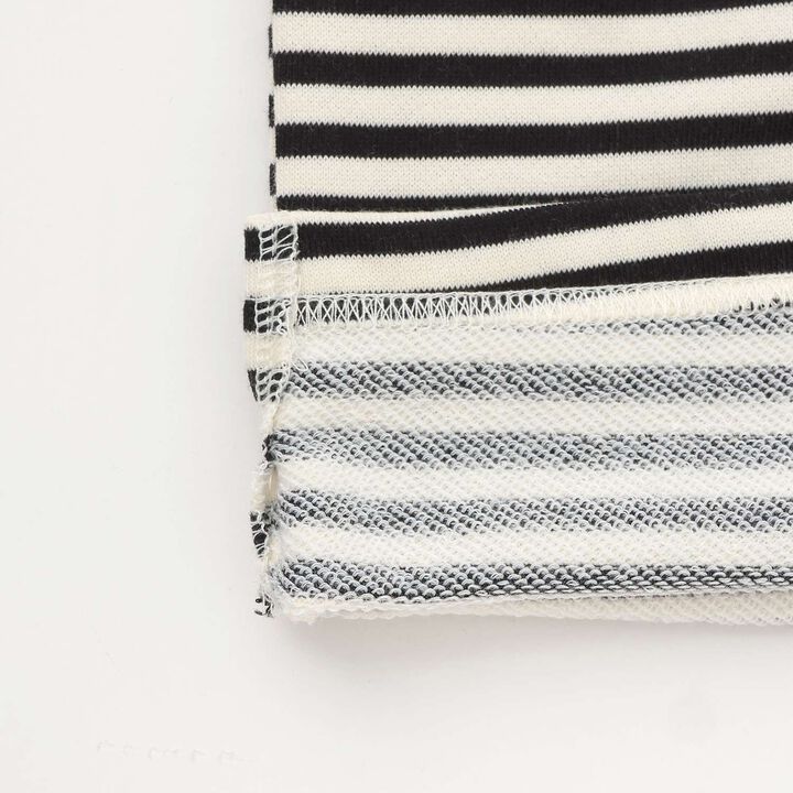 Stripe Pattern Sweatshirt,Brick, medium image number 5