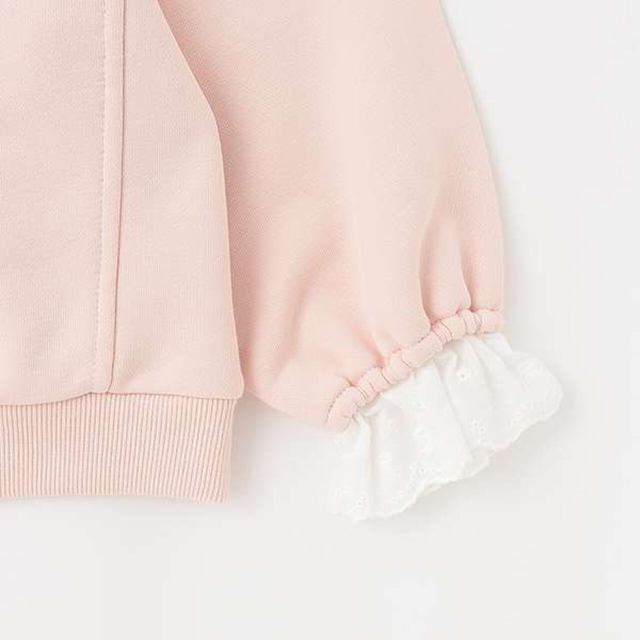 [Lycee Mine Ballet Series] Cuff Lace Sweatshirt,Cream, large image number 9