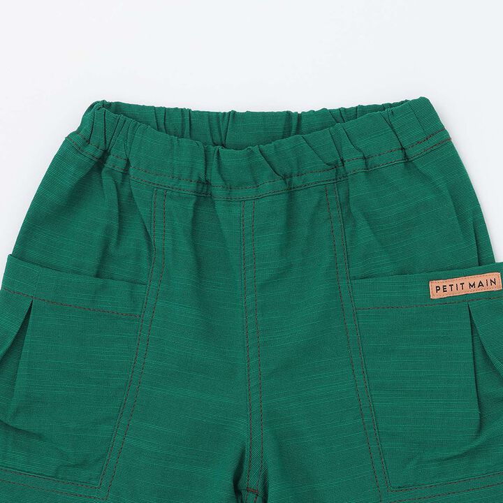 Cotton Rayon Woven Shorts,Sax blue, medium image number 11