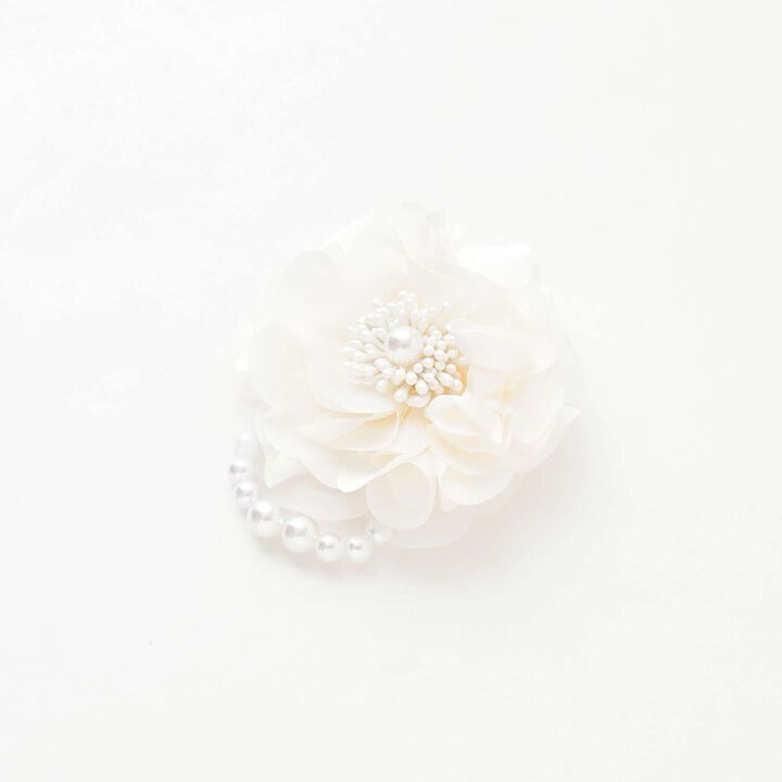 [Formal] Flower Embroidery OP + Collared JK Set,Sax blue, medium image number 20