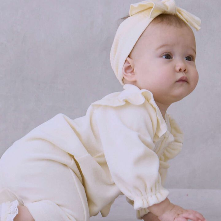 Assorted Frill Coverall,Light pink, medium image number 1