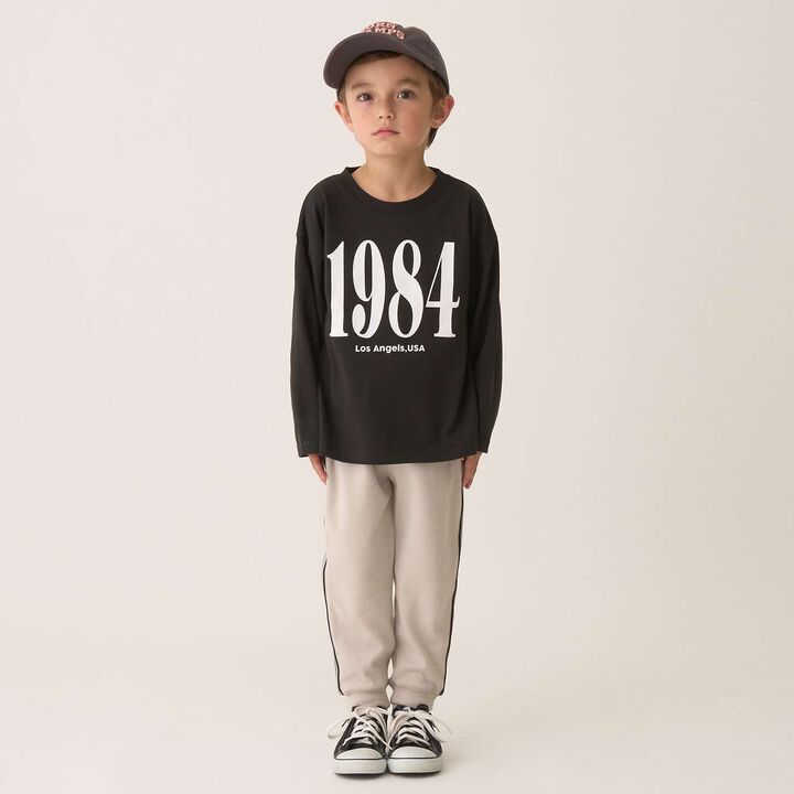 Tomo Pants with Side Line Tapered Design,Greige, medium image number 15